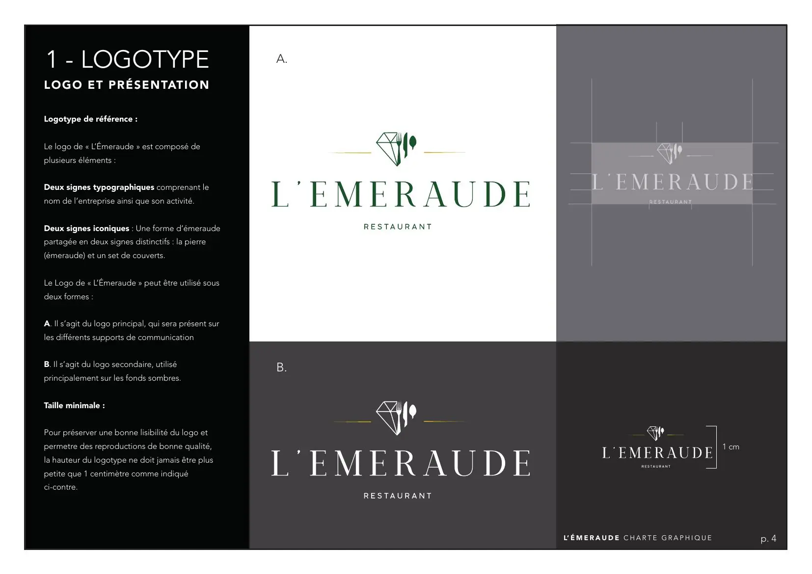 Charte Émeraude logotype