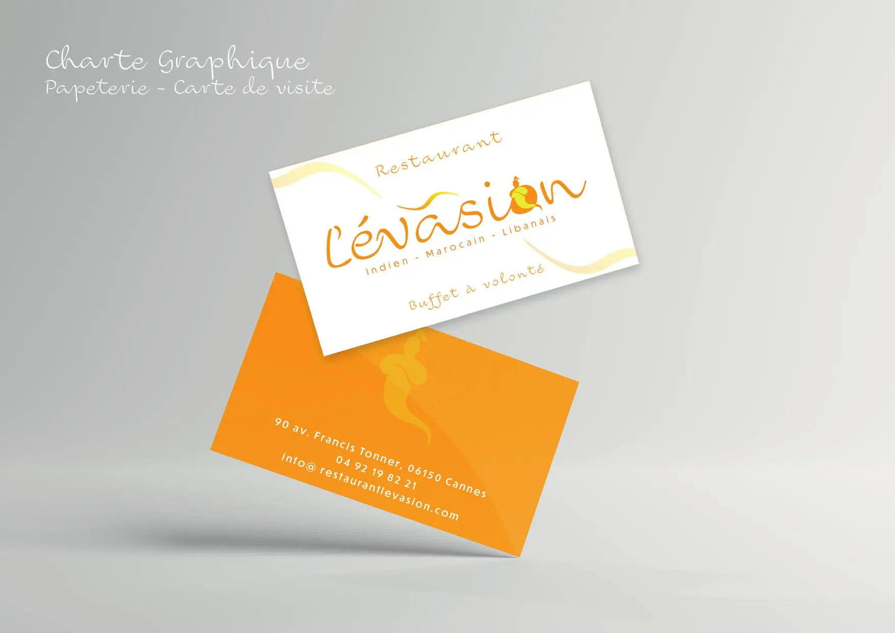Charte Évasion typographies