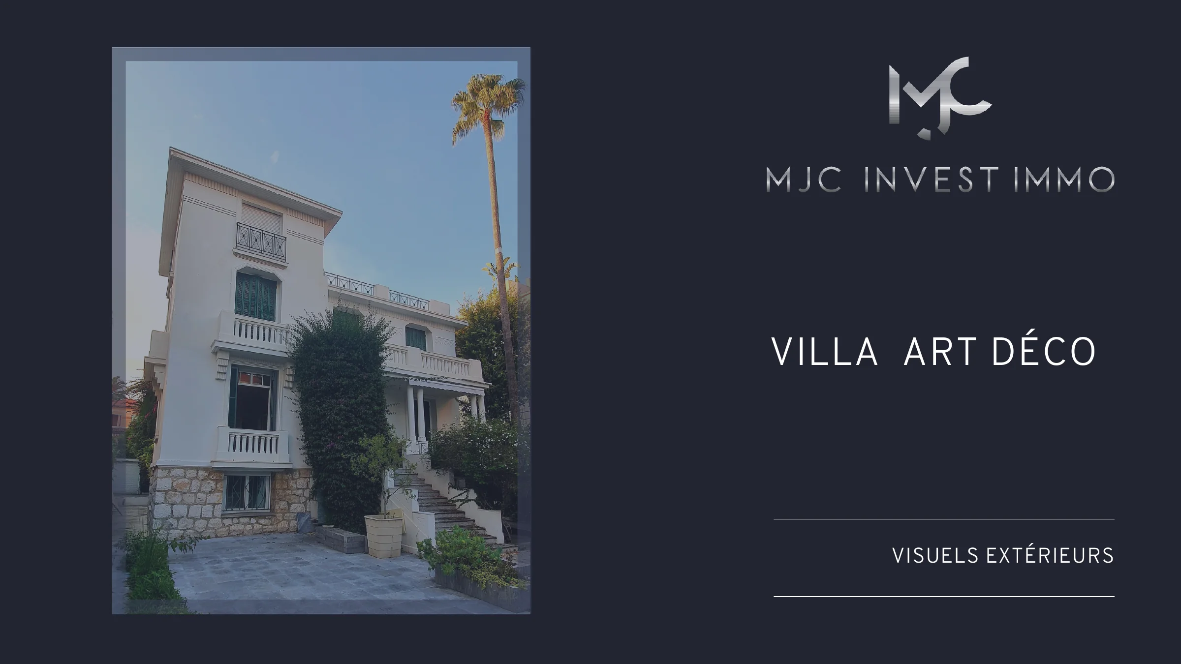 Villa Art Déco Nice — vue d'ensemble