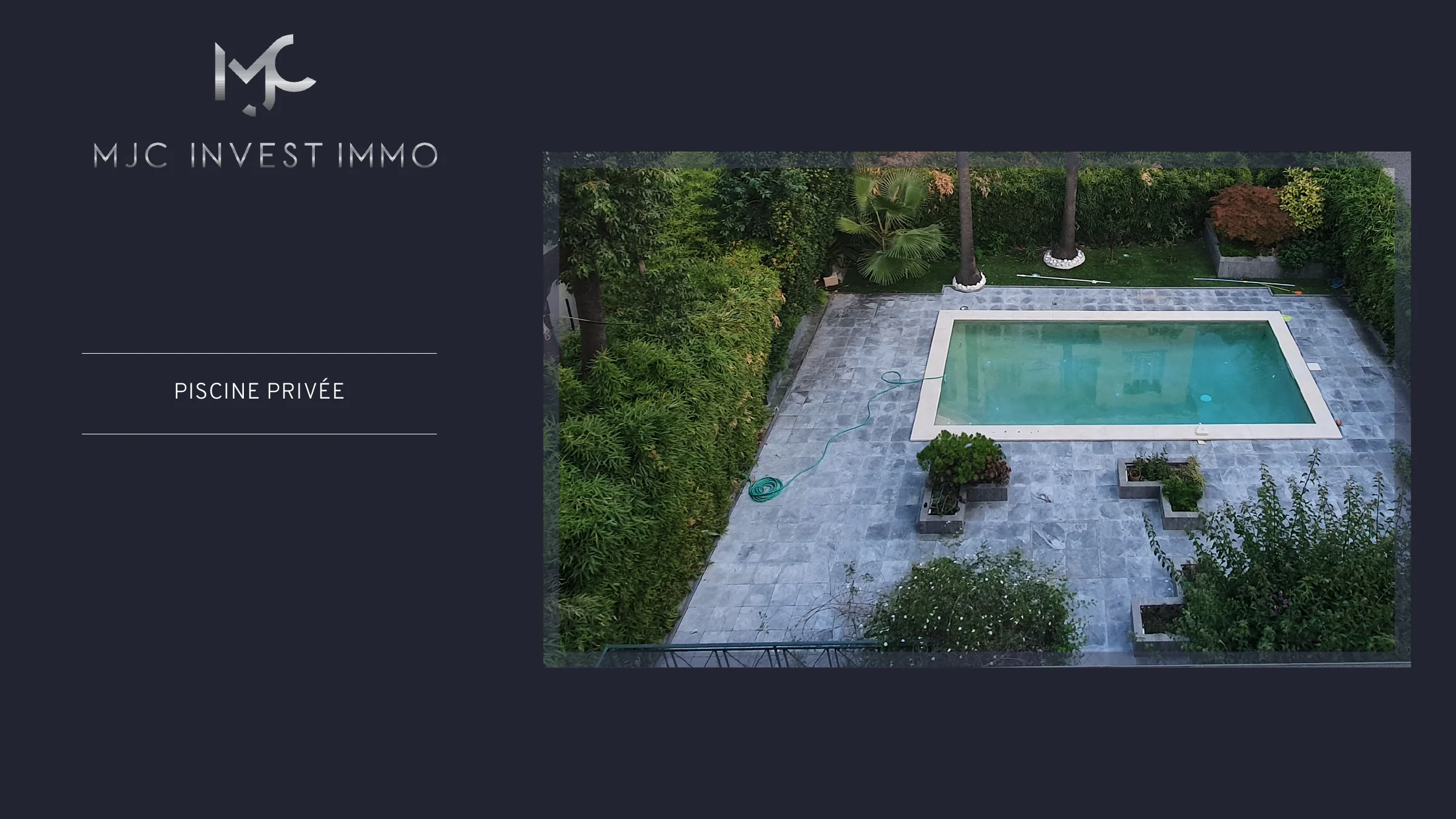 Villa Art Déco Nice — jardin